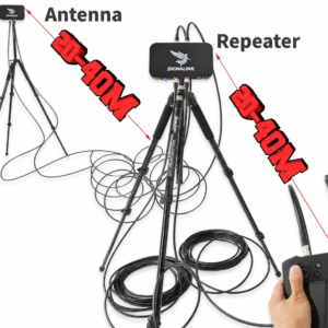 Drone signal amplifier